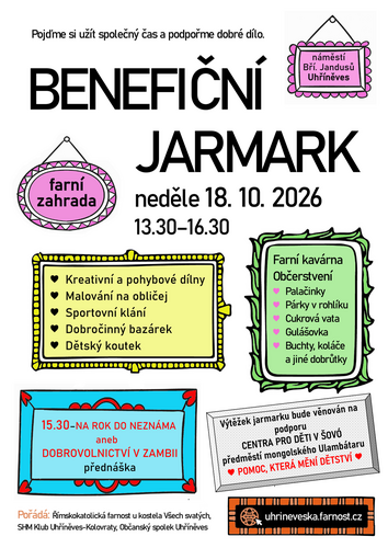 Benefiční jarmark Benefiční jarmark
